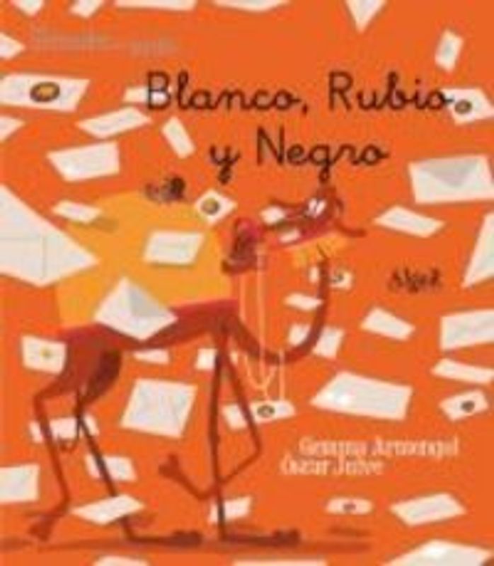 Blanco, rubio y negro (letra manuscrita)