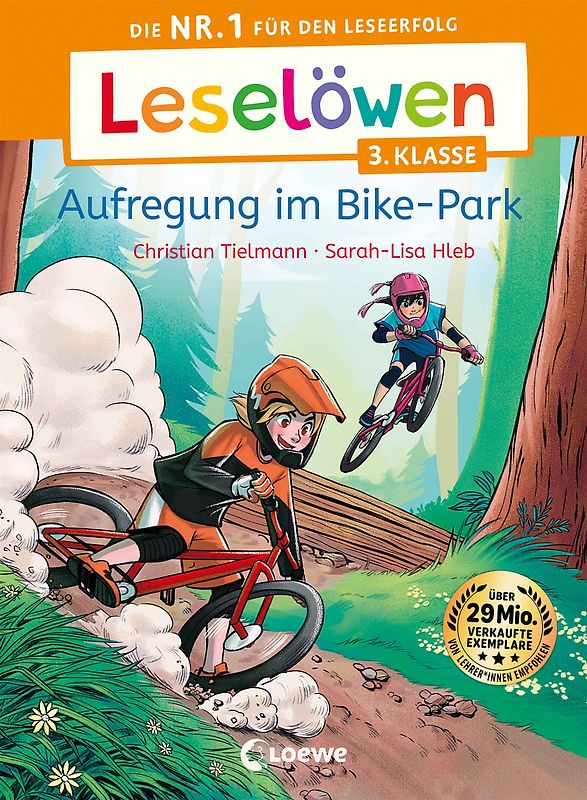 Leselöwen 3. Klasse - Aufregung im Bike-Park