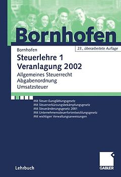 Steuerlehre 1 Veranlagung 2002