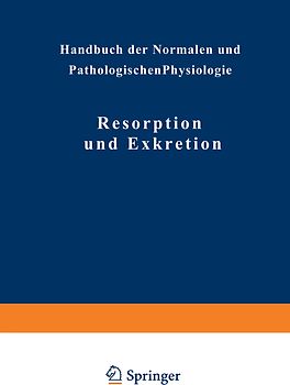 Resorption und Exkretion