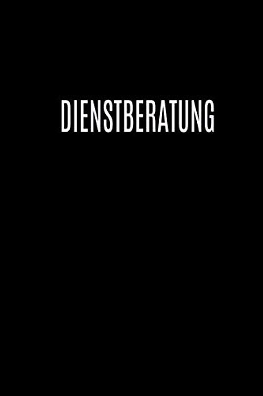 Dienstberatung: Merkbuch für 24 Beratungen mit TOP, Zielsetzungen, Plänen und Notizen auf 120 Seiten / A5