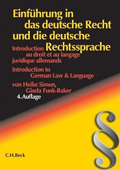 Einführung in das deutsche Recht und die deutsche Rechtssprache