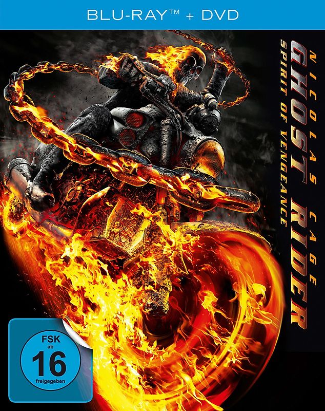 Ghost Rider: Spirit of Vengeance - Steelbook [Blu-ray] [Limited Edition] Blu-ray Disc