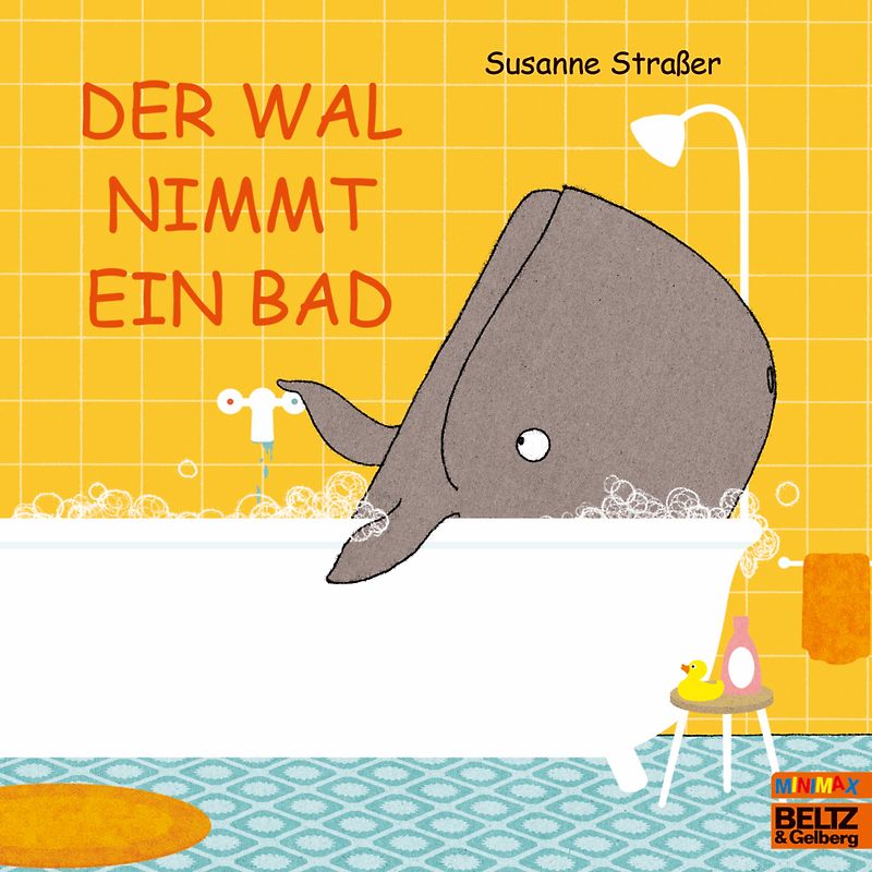 Der Wal nimmt ein Bad
