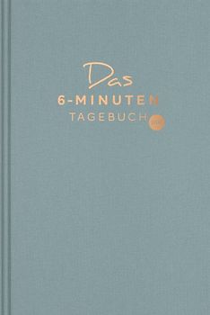 Das 6-Minuten-Tagebuch pur (opalblau)
