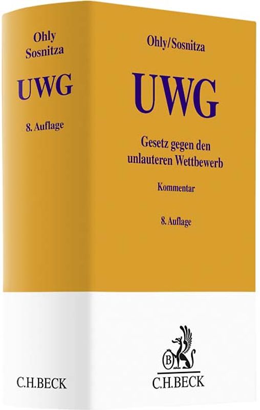 Gesetz gegen den unlauteren Wettbewerb. UWG
