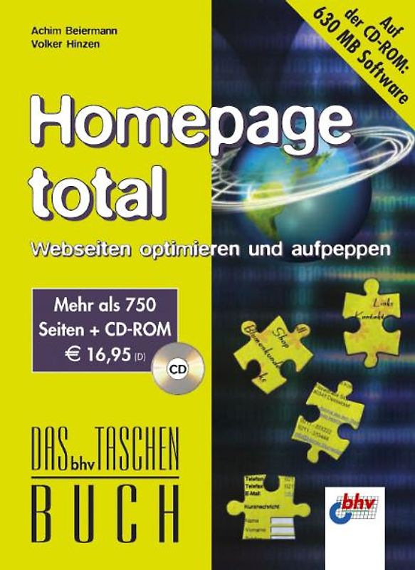 Homepage total. Webseiten optimieren und aufpeppen