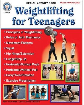Weightlifting for Teenagers Workbook, Grades 6 - 12
