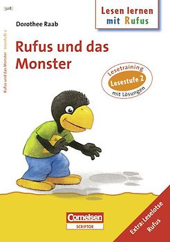 Dorothee Raab - Lesen lernen mit Rufus / Lesestufe 2 - Rufus und das Monster