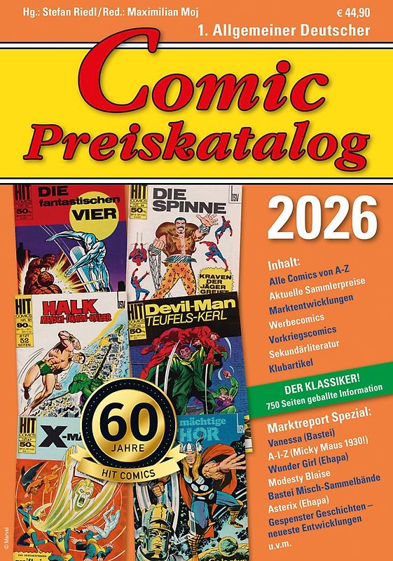 1. Allgemeiner Deutscher Comic Preiskatalog