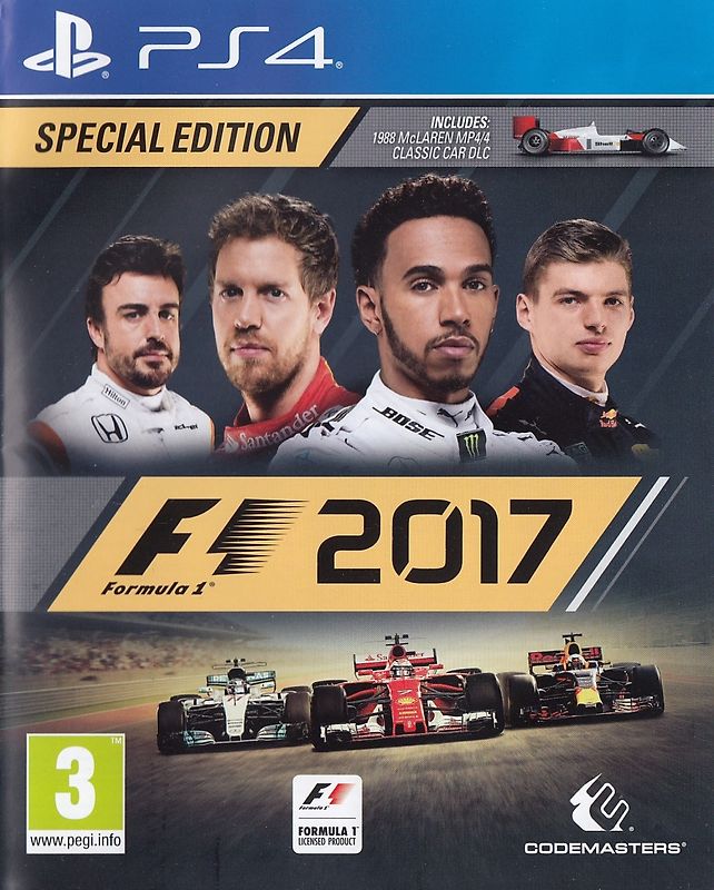 F1 2017 [Special Edition, SE Import] PlayStation 4