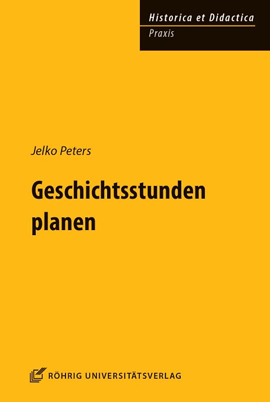 Geschichtsstunden planen