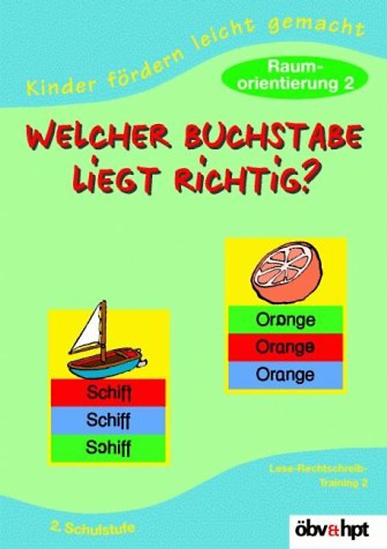 Welcher Buchstabe liegt richtig?: Raumorientierung 2