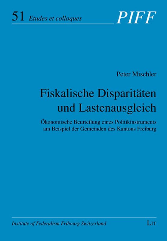Fiskalische Disparitäten und Lastenausgleich