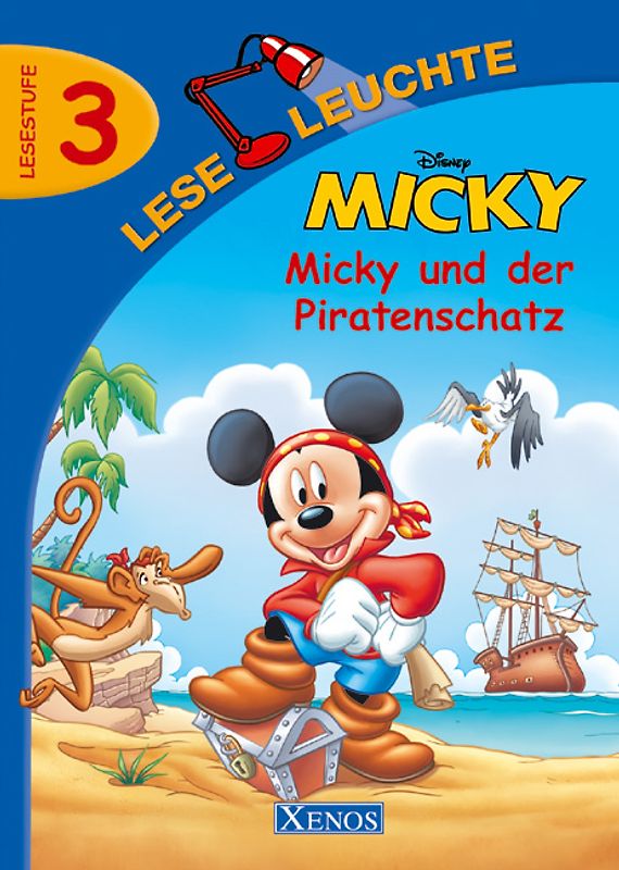 Leseleuchte - Micky und der Piratenschatz