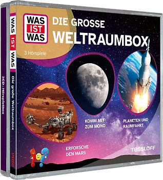 WAS IST WAS 3-CD Hörspielbox. Die große Weltraumbox