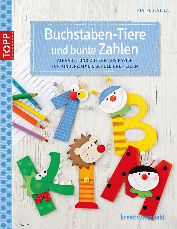 Buchstaben-Tiere und bunte Zahlen