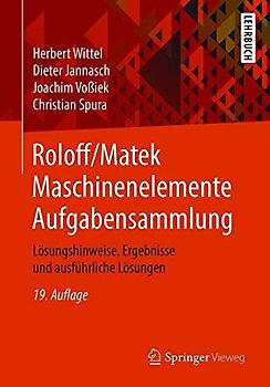 Roloff/Matek Maschinenelemente Aufgabensammlung