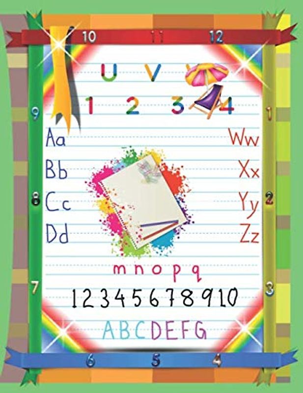 Summer Time alphabet Writing Exercise Preschool: Summer time ABC exercise prek. Summer time exercise book for pre kindergarten. Summer time alphabet ... Summer gifts kids alphabet book, Band 1167)