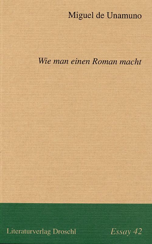 Wie man einen Roman macht