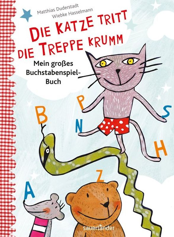 Die Katze tritt die Treppe krumm