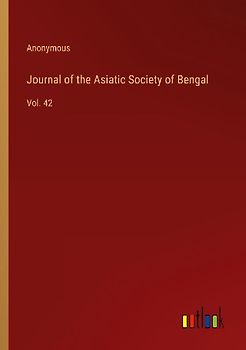 Journal of the Asiatic Society of Bengal
