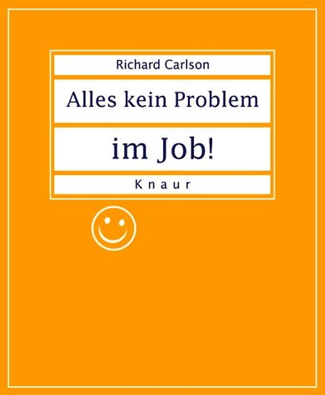 Alles kein Problem im Job!. Oranges Cover