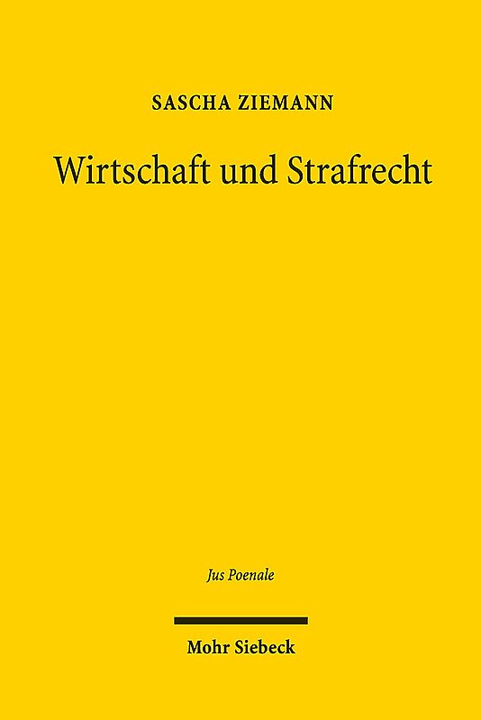 Wirtschaft und Strafrecht