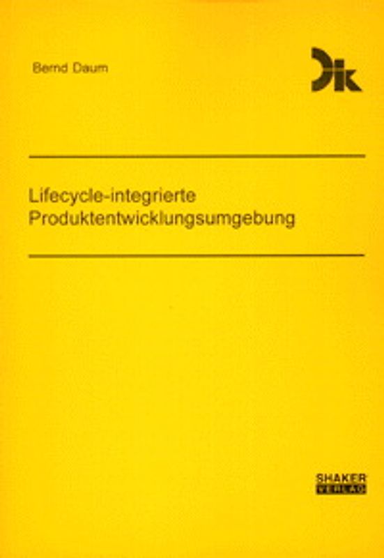 Lifecycle-integrierte Produktentwicklungsumgebung