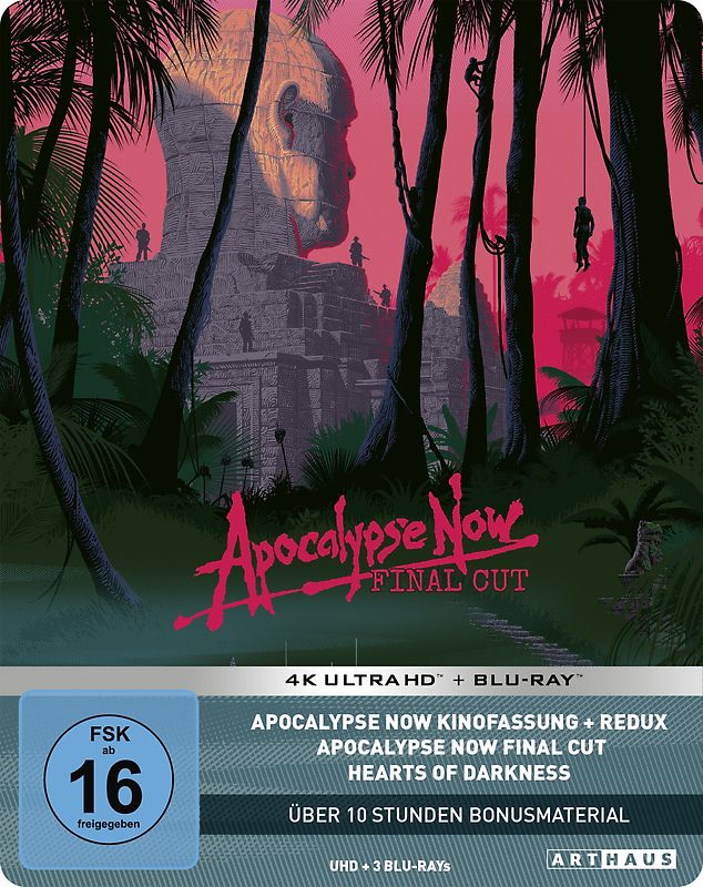 Apocalypse Now - Final Cut [Limited 40th Anniversary Steelbook Edition, 2 Discs + 4 Blu-rays] 4K Ultra HD Blu-ray