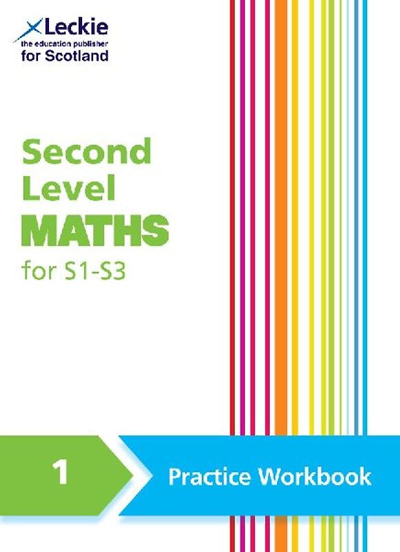Second Level Maths Practice Workbook 1 for S1 - S3