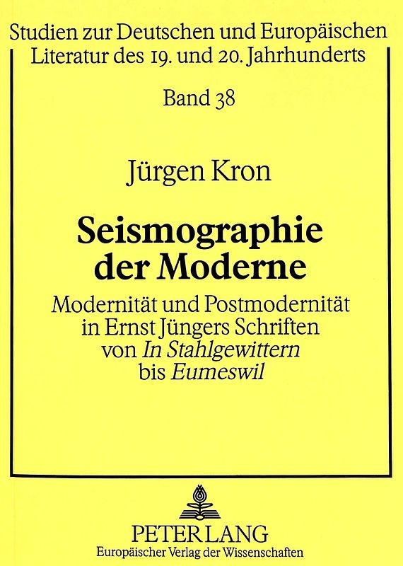 Seismographie der Moderne