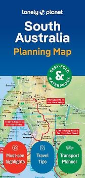 Lonely Planet South Australia Planning Map