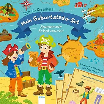 Mein Geburtstags-Set. Spannende Schatzsuche: Zeit für Kreativität