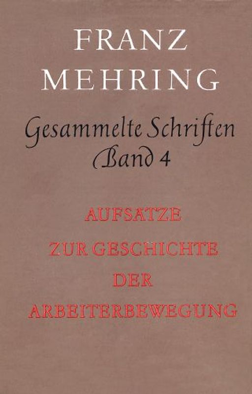 Gesammelte Schriften Band 4