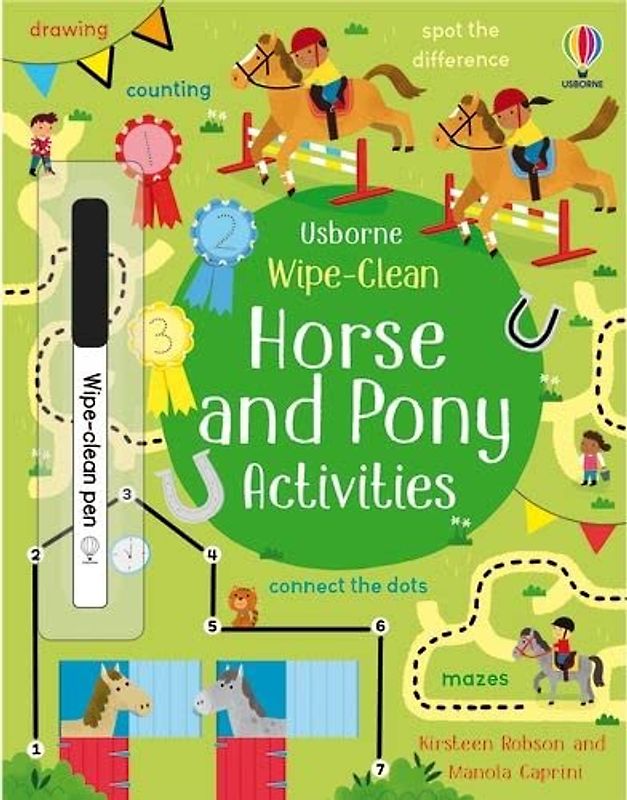 Wipe-Clean Horse and Pony Activities (Wipe-Clean Activities): 1