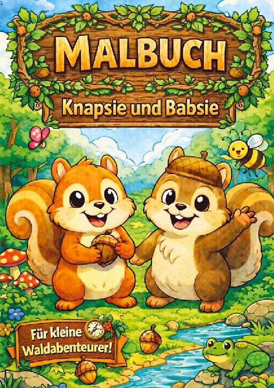 Malbuch, Knapsie und Babsie