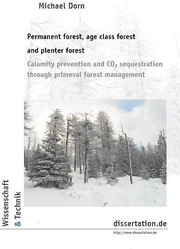 Permanent forest, age class forest and plenter forest