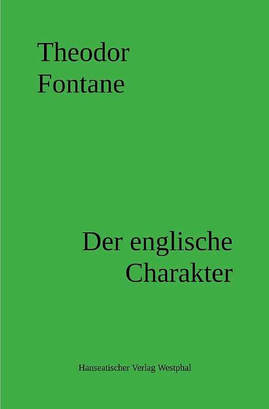 Der englische Charakter