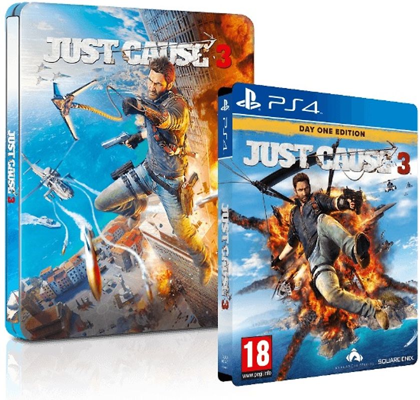 Just Cause 3 [Day 1 Edition, Steelbook, Internationale Version] PlayStation 4