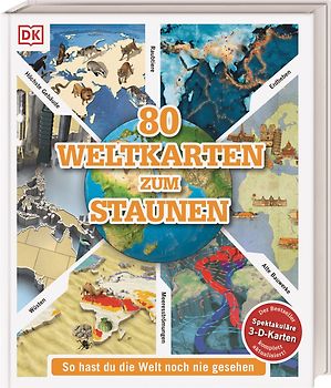 80 Weltkarten zum Staunen