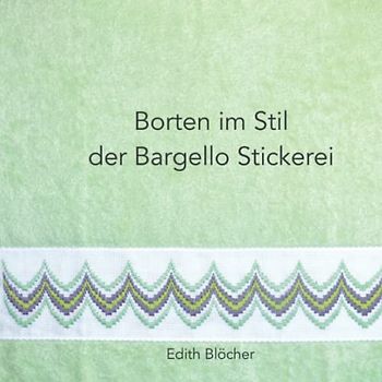Borten im Stil der Bargello Stickerei