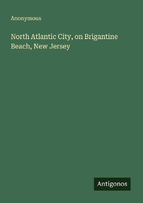 North Atlantic City, on Brigantine Beach, New Jersey