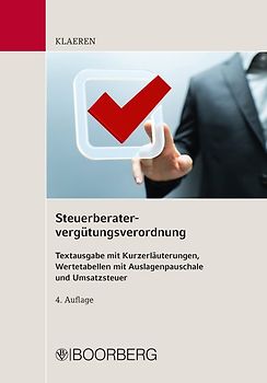 Steuerberaterverg&uuml;tungsverordnung