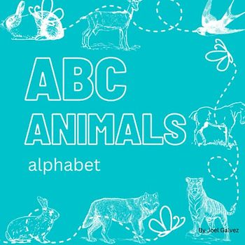 ABC Animals Alphabet Colorful Letters from A-Z Letters for Kids