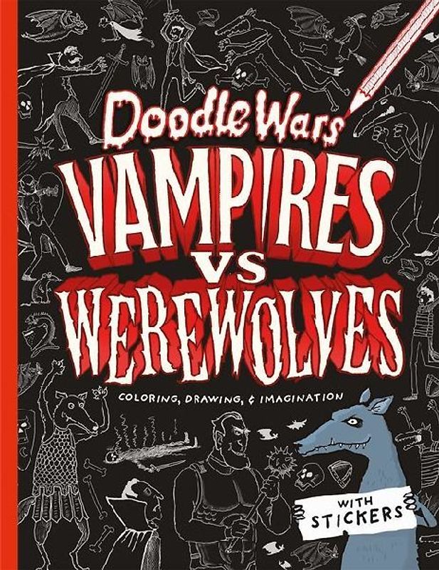 Doodle Wars Vampires Vs Werewolves