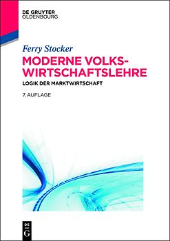 Ferry Stoker: Moderne Volkswirtschaftslehre / Moderne Volkswirtschaftslehre
