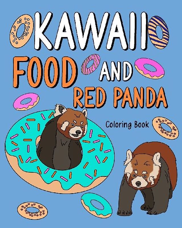 Kawaii Food and Red Panda