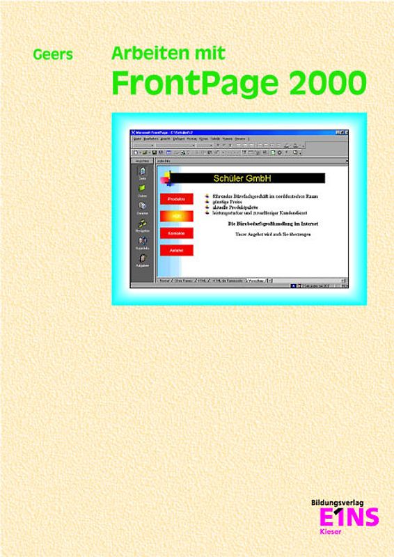 Arbeiten mit FrontPage 2000