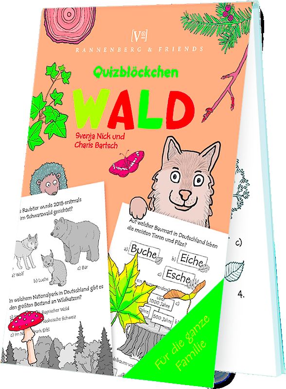 Wald - Quizblöckchen
